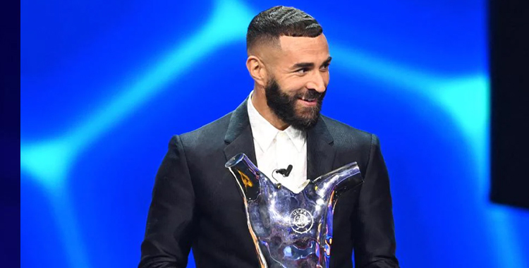 KARIM BENZEMA JUGADOR DEL AÑO DE LA UEFA