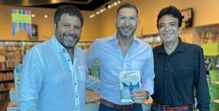 LUCIANO NÚÑEZ PRESENTE EN LIBRERÍA GANDHI