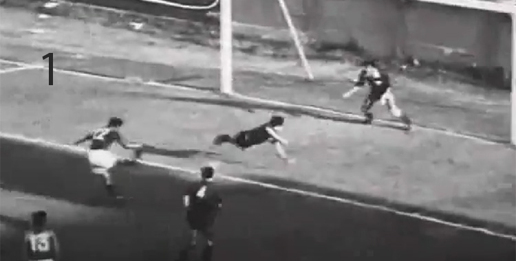 1 secuencia fue penal chico López vs Francia 1954