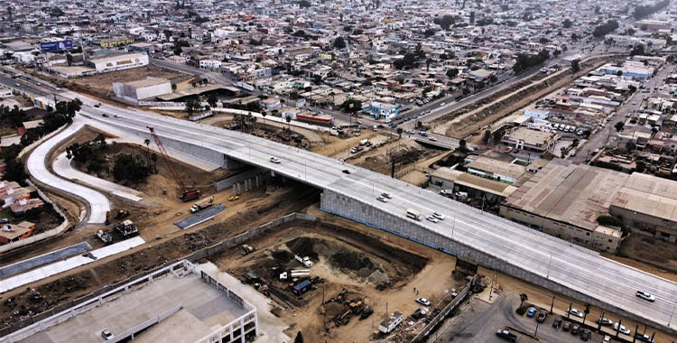 SUPERVISA SECRETARIO DE INFRAESTRUCTURA AVANCE EN NODO VIAL EL GALLO