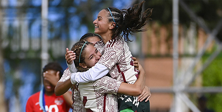 LA FEMENIL U17 GANA A CANADÁ 4 A 1