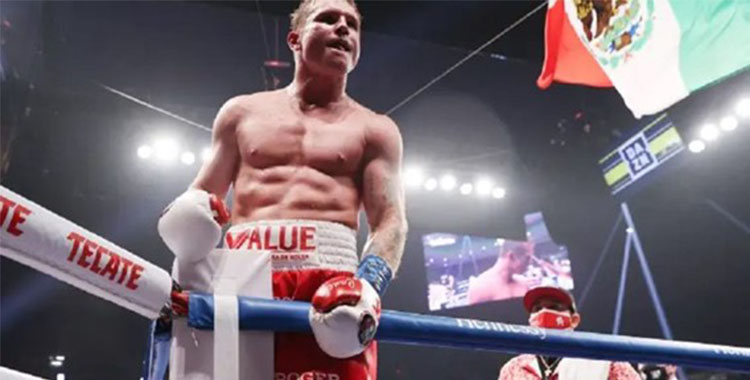 POR DESICIÓN UNÁNIME GANA CANELO