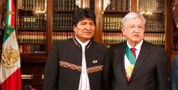 EVO MORALES VIENE AL GRITO