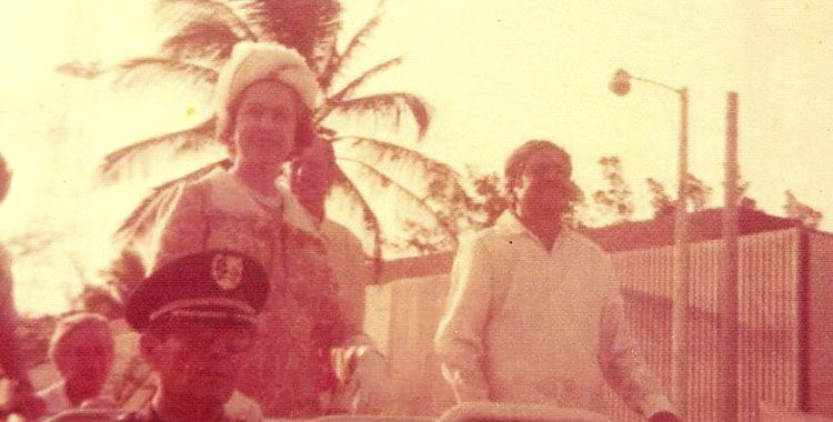 ISABEL II VISITÓ VERACRUZ EN 1975