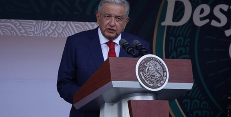 AMLO ENVÍA PÉSAME POR LOS CAÍDOS DEL 85 Y 17