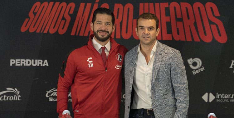 BENJAMÍN MORA NUEVO ENTRENADOR DEL ATLAS