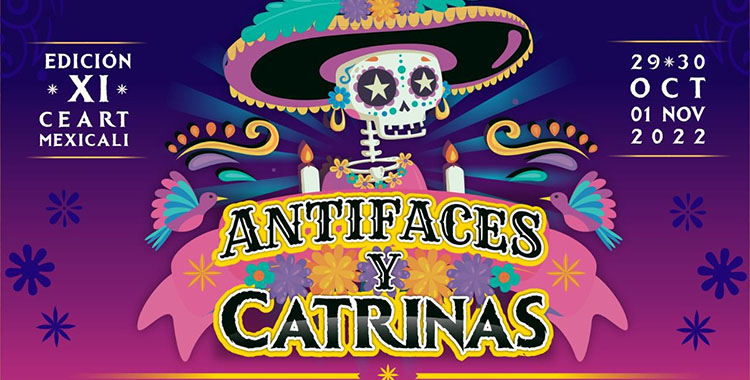 FESTIVAL DE ANTIFACES Y CATRINAS