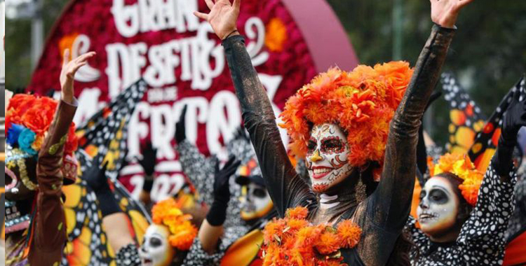 DESFILE DE MUERTOS EN LA CDMX