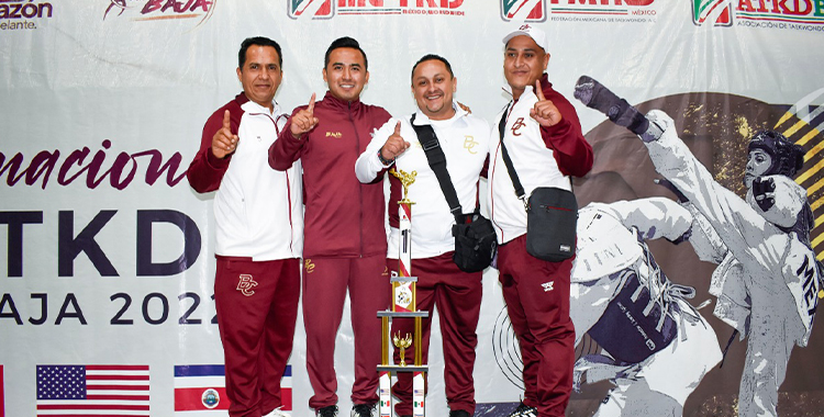 BAJA CALIFORNIA GANA TORNEO DE TAEKWONDO