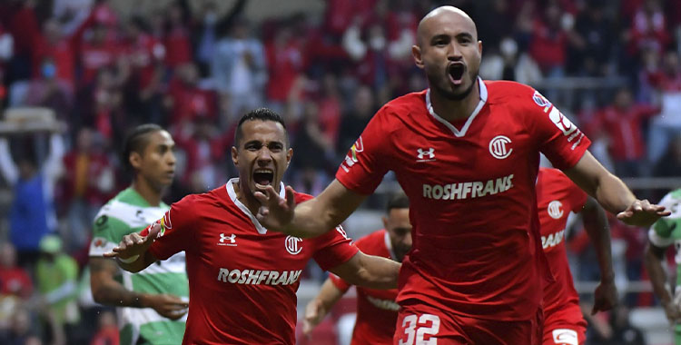 TOLUCA HIZO DIABLURAS A SANTOS