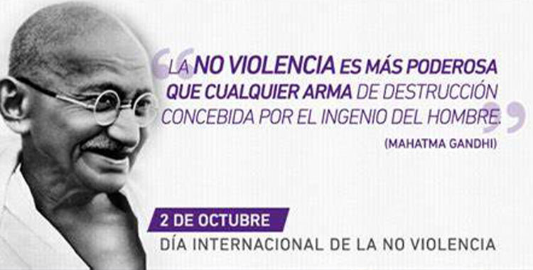 DÍA INTERNACIONAL DE LA NO VIOLENCIA