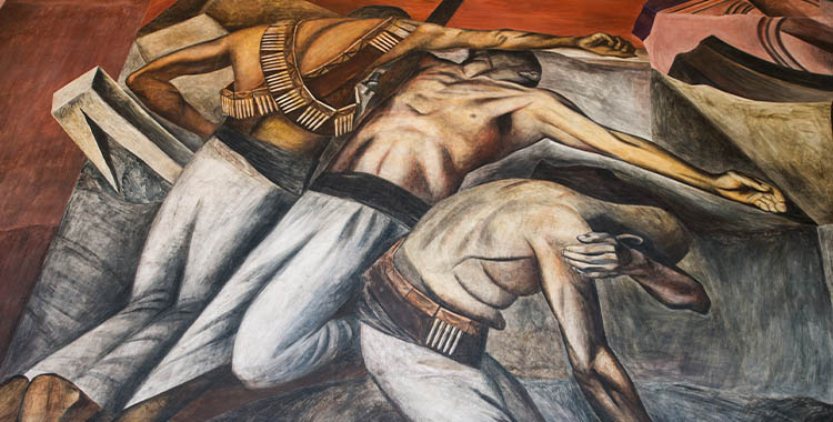 LOS MURALES DE OROZCO EN SAN ILDEFONSO