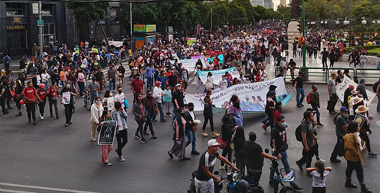 MARCHA CONTRA LA MILITARIZACIÓN