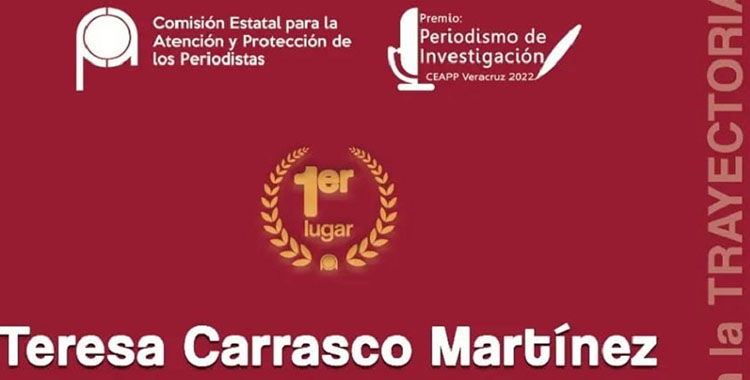 GANADORES DEL PREMIO PERIODISMO VERACRUZ 2022