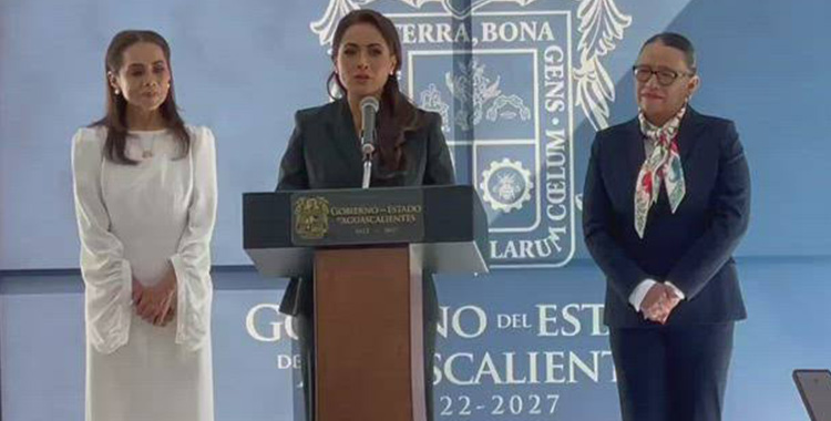 TERE JIMÉNEZ NUEVA GOBERNADORA DE AGUASCALIENTES