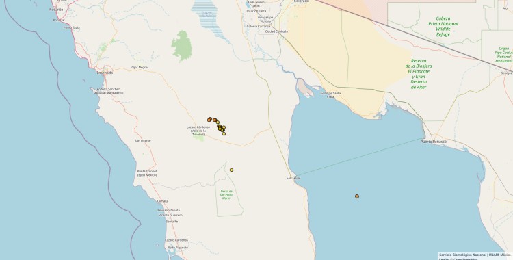 SE REGISTRA SISMO DE 4 GRADOS EN ENSENADA