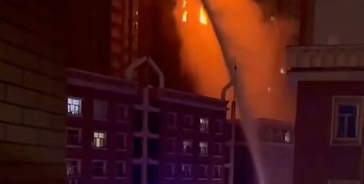 INCENDIO EN CHINA CAUSA LA MUERTE DE 10 PERSONAS