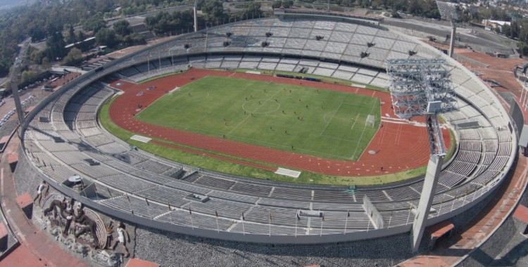 ARQUITECTURA DE ESTADIO OLÍMPICO UNIVERSITARIO CON VISIÓN FUTURISTA DEL DEPORTE