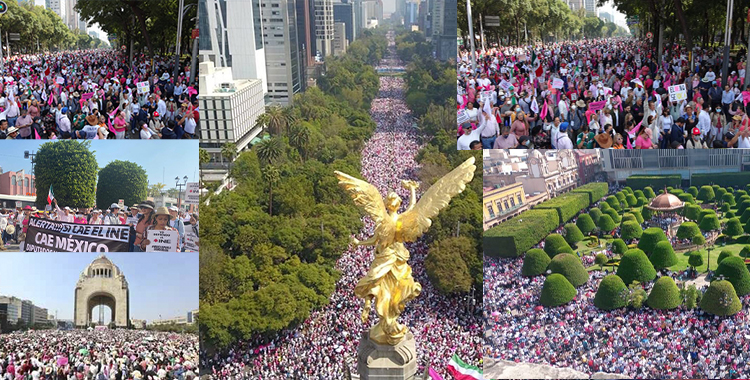  MARCHA MÉXICO A LA VOZ DEL: ¡INE NO SE TOCA!