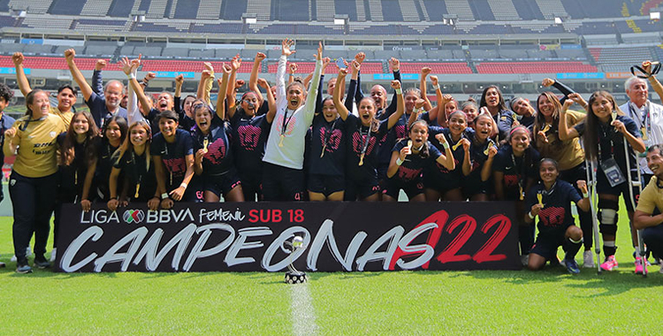 SE CORONAN LAS PUMAS SUB 17