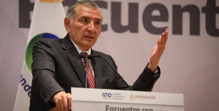 ADÁN AUGUSTO ELOGIA SEGURIDAD DE GUANAJUATO