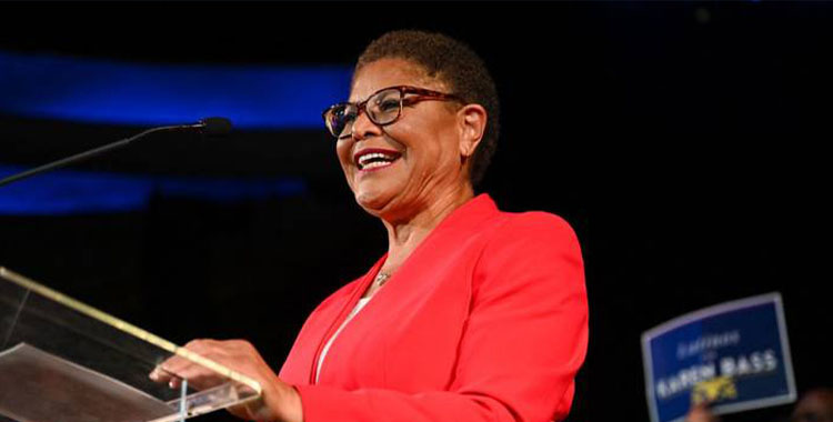 KAREN BASS SERÁ LA PRIMERA ALCALDESA DE LOS ÁNGELES