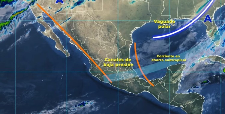 LLUVIAS PUNTUALES FUERTES PROVOCADAS POR CANAL DE BAJA PRESIÓN