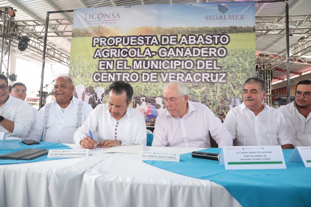 VERACRUZ TIENE CAPACIDAD DE PRODUCCIÓN DE LECHE: CGJ