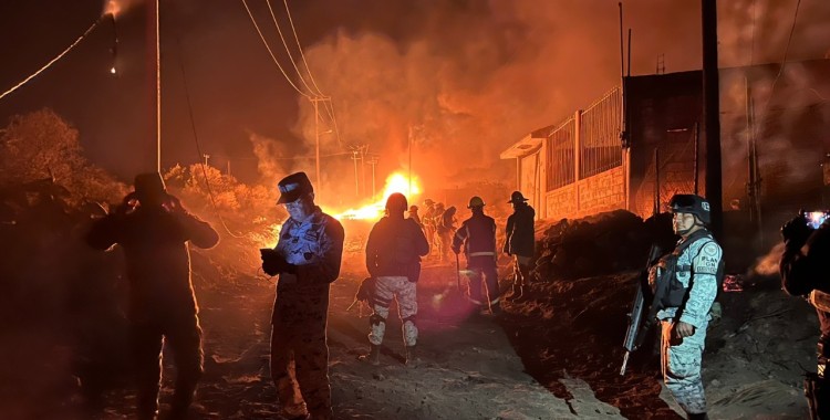 EXPLOTÓ TOMA CLANDESTINA EN EPAZOYUCAN, HIDALGO