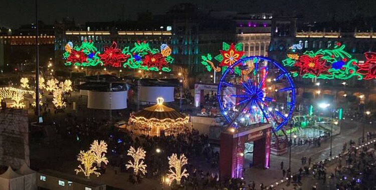 VERBENA NAVIDEÑA EN EL ZÓCALO