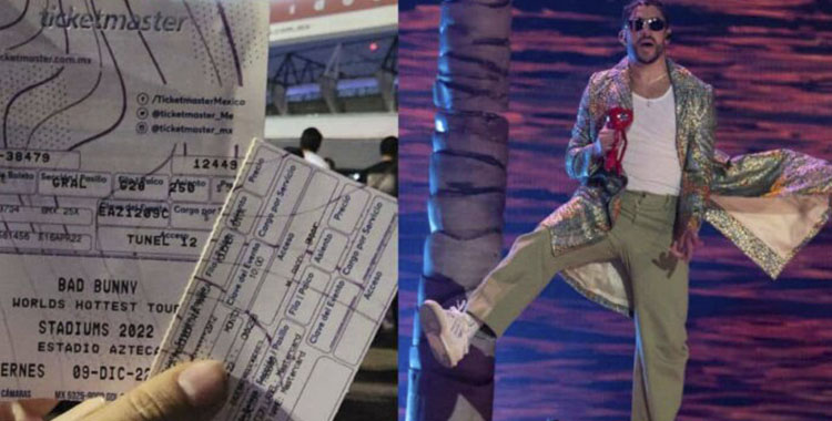 SSC IDENTIFICA OFERTA DE BOLETOS FALSOS DEL CONCIERTO DE BAD BUNNY