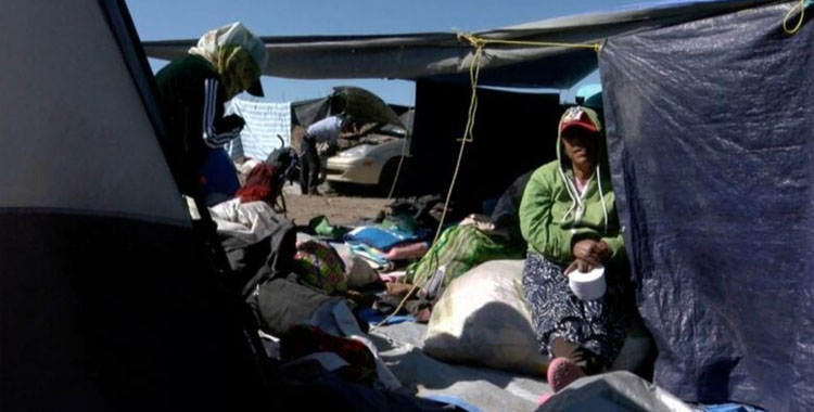 “LLEVO DÍAS CAMINANDO A SAN JUAN, PORQUE LA VIRGEN SALVÓ A MIS HIJOS”