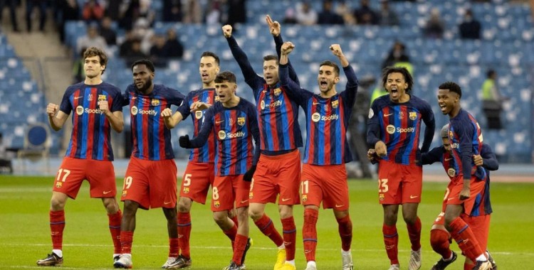 BARCELONA CLASIFICA A LA FINAL DE LA SÚPER COPA DE ESPAÑA