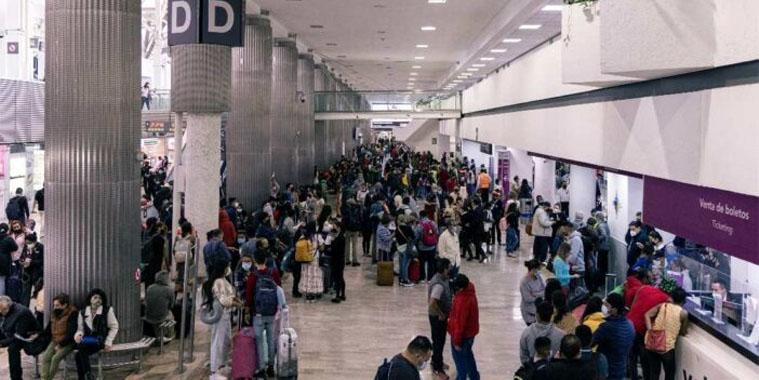 MÁS DE 20 MILLONES DE TURISTAS LLEGARÓN A MÉXICO EN 2022