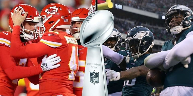 KANSAS Y FILADELFIA POR EL SUPER BOWL