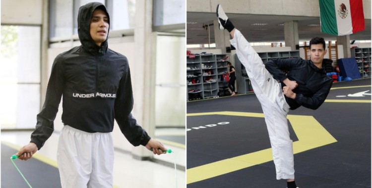 CÉSAR RODRÍGUEZ SE PREPARA PARA EL MUNDIAL DE TAEKWONDO