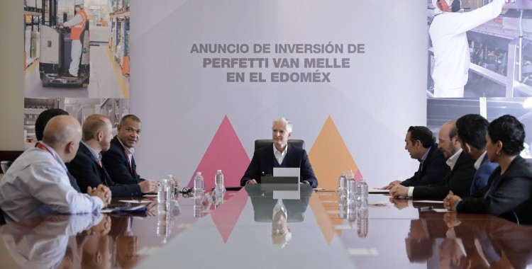 ANUNCIAN EXPANSIÓN EN EDOMÉX DE LA EMPRESA PERFETTI VAN MELLE