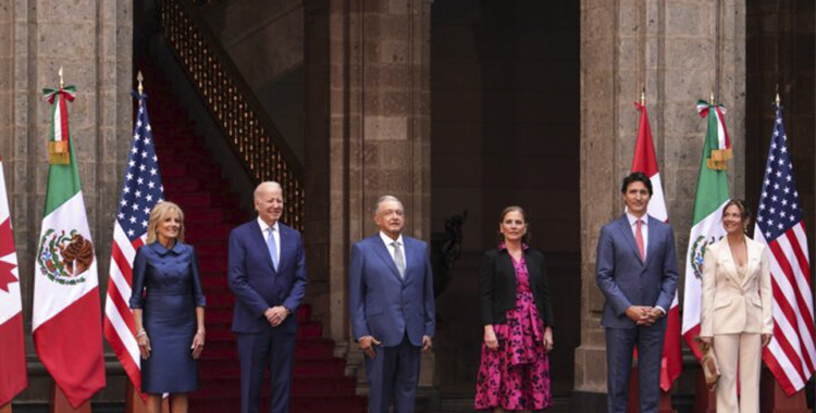 CUMBRE TRILATERAL EN PALACIO NACIONAL