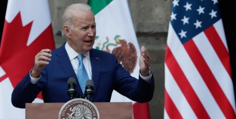 BIDEN AGRADECE ESTRATEGIA MIGRATORIA DE MÉXICO