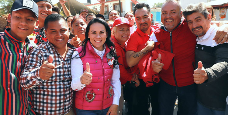 EN UNIDAD, LOS PRIISTAS MEXIQUENSES TRABAJAN POR EL PROGRESO DE SU ESTADO: ALEJANDRA DEL MORAL