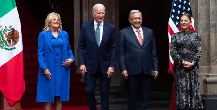 JOE BIDEN EN PALACIO NACIONAL