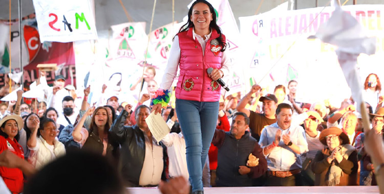 EL PRI DEL EDOMÉX ES UN PARTIDO DE HECHOS Y DIÁLOGO, NO DE FALACIAS: ALEJANDRA DEL MORAL