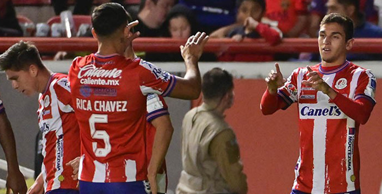 ATLÉTICO DE SAN LUIS GANA A DOMICILIO AL NECAXA