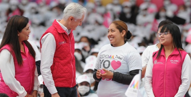 MUJERES INVIERTEN SALARIO ROSA EN BENEFICIO DE SUS FAMILIAS: ALFREDO DEL MAZO