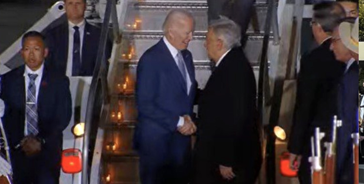 JOE BIDEN EN MÉXICO PARA CUMBRE DE AMÉRICA DEL NORTE