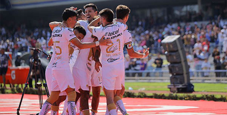 PUMAS REMONTA A XOLOS