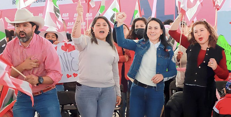 LOS PRIISTAS DEFENDEREMOS CON VALENTÍA LO QUE HEMOS LOGRADO: ALEJANDRA DEL MORAL