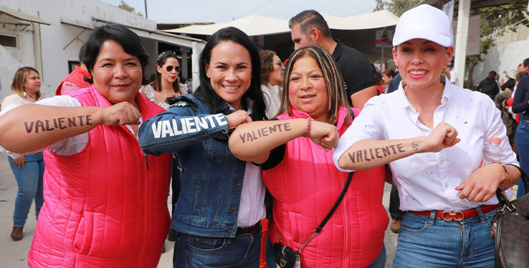 LOS PRIISTAS UNIDOS REPRESENTAN UN CAMBIO VALIENTE: ALEJANDRA DEL MORAL