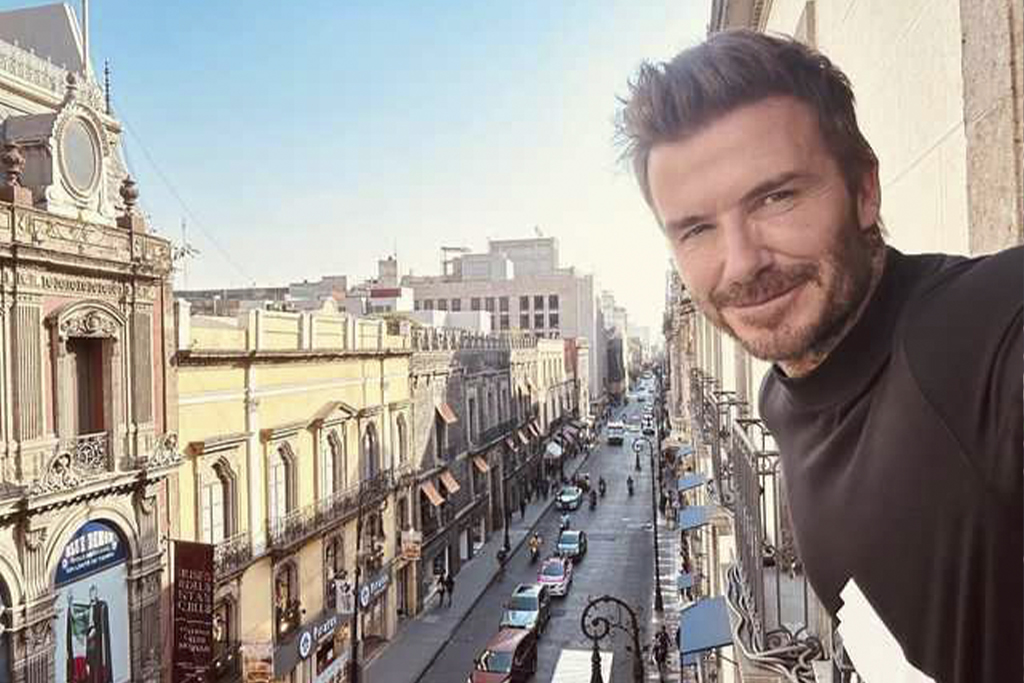 DAVID BECKHAM EN MÉXICO