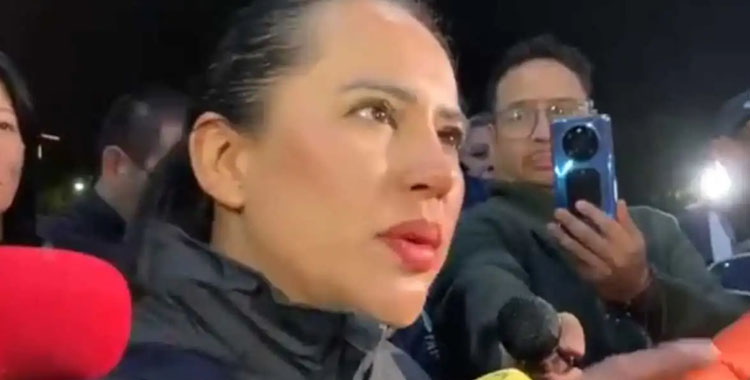 SANDRA CUEVAS NIEGA PROPAGANDA Y DENUNCIA SECUESTRO